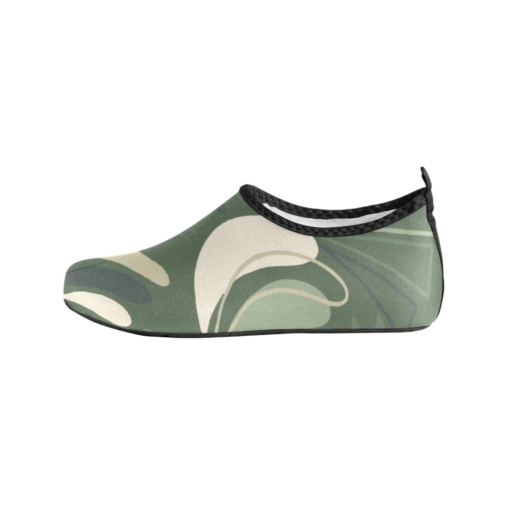 Green Angles Kids' Slip-On Water Shoes