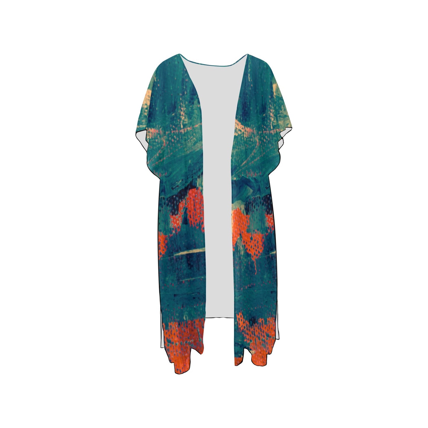 Fire Greenish Chiffon Cover Ups