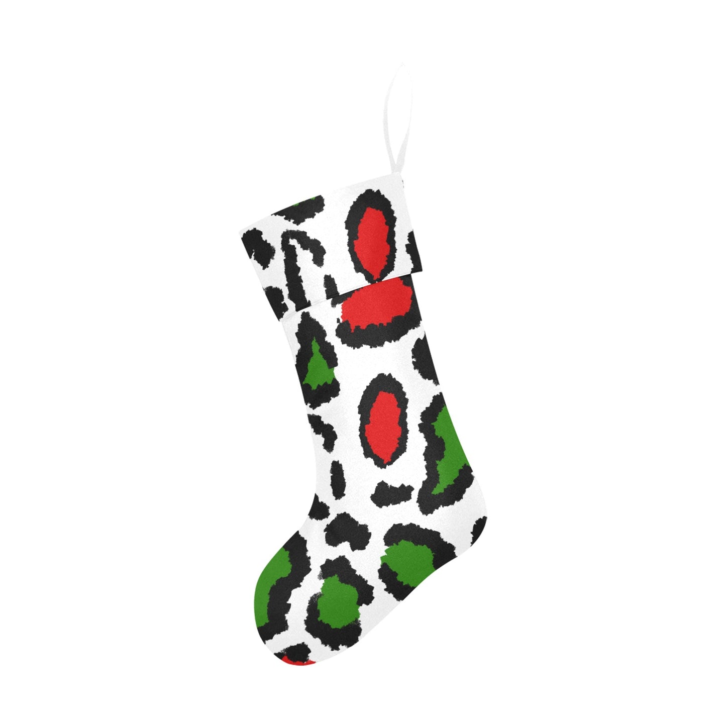 Christmas Cheetah Christmas Stocking