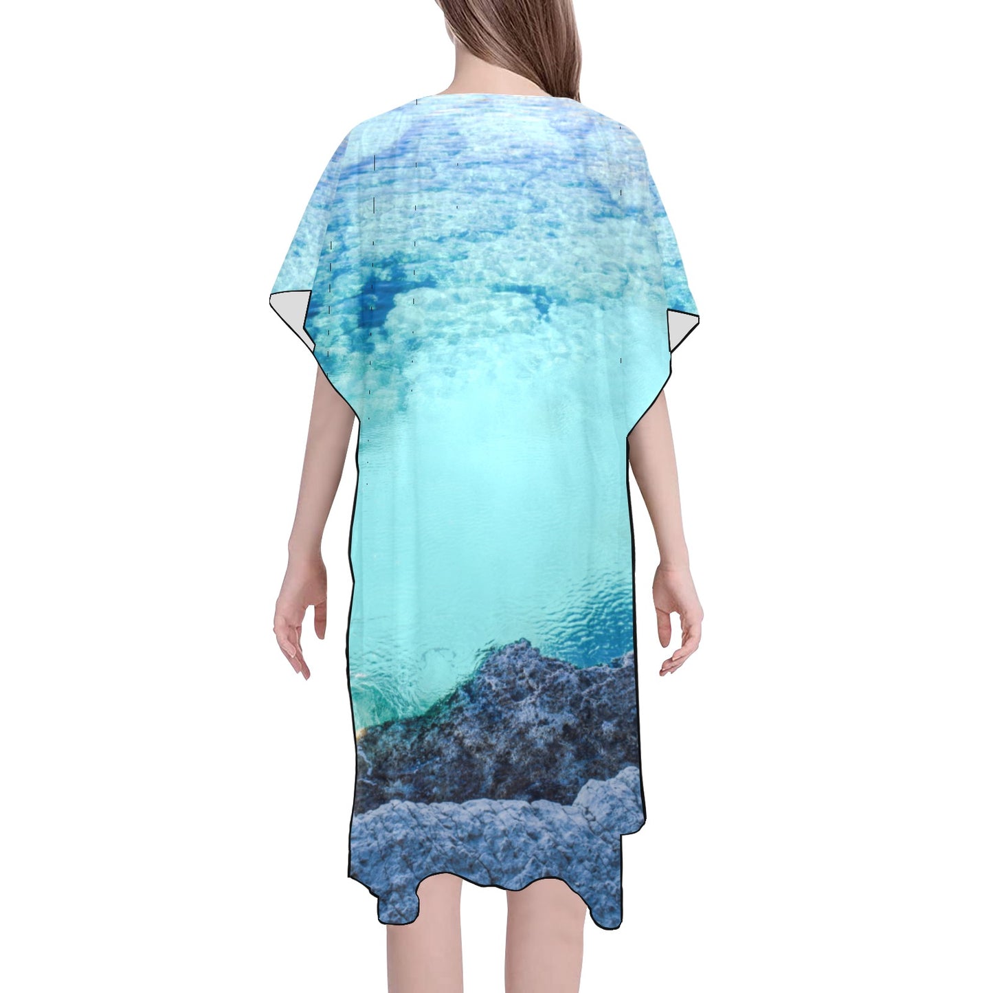 Turquoise Breeze Chiffon Cover Ups