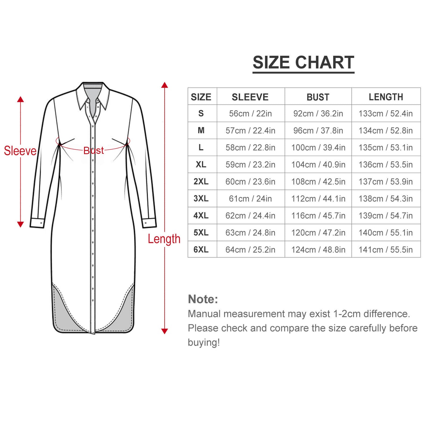 Sherbet Button-Up Long Sleeve Shirt Dress