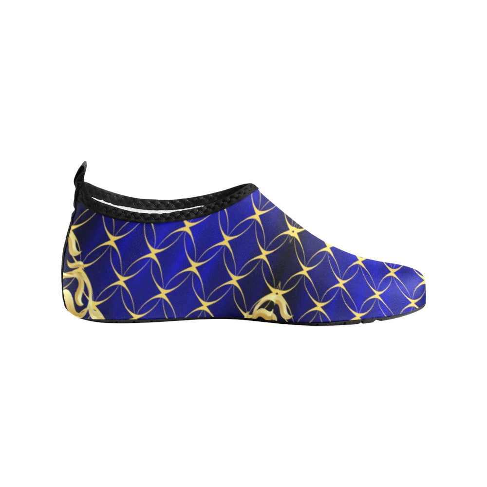 Royal Blue Kids' Slip-On Water Shoes