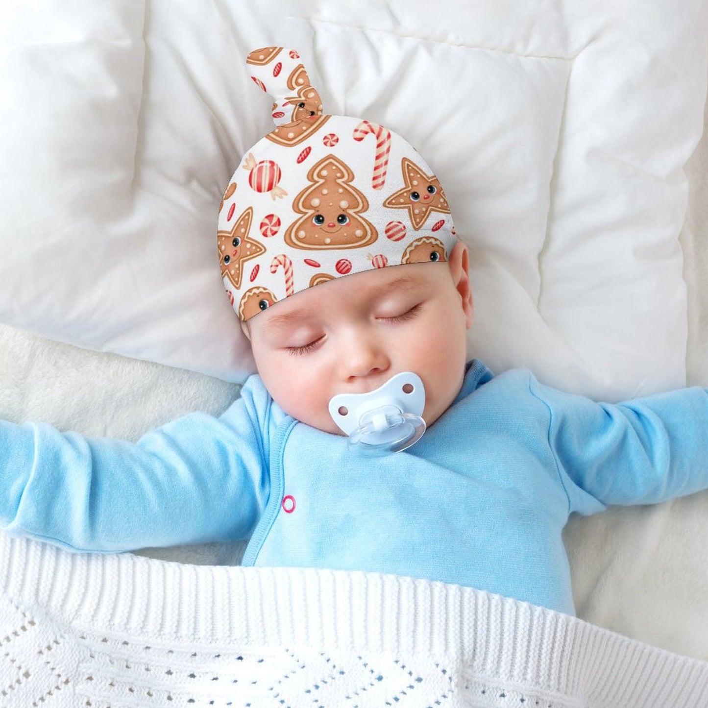 Top Knot Baby Hat