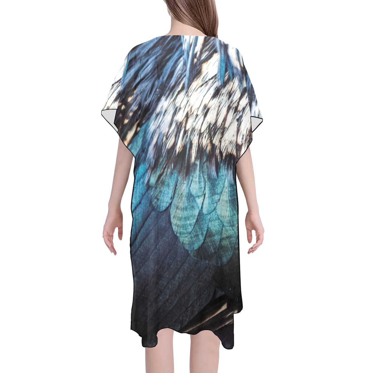 Feathers Chiffon Cover Ups