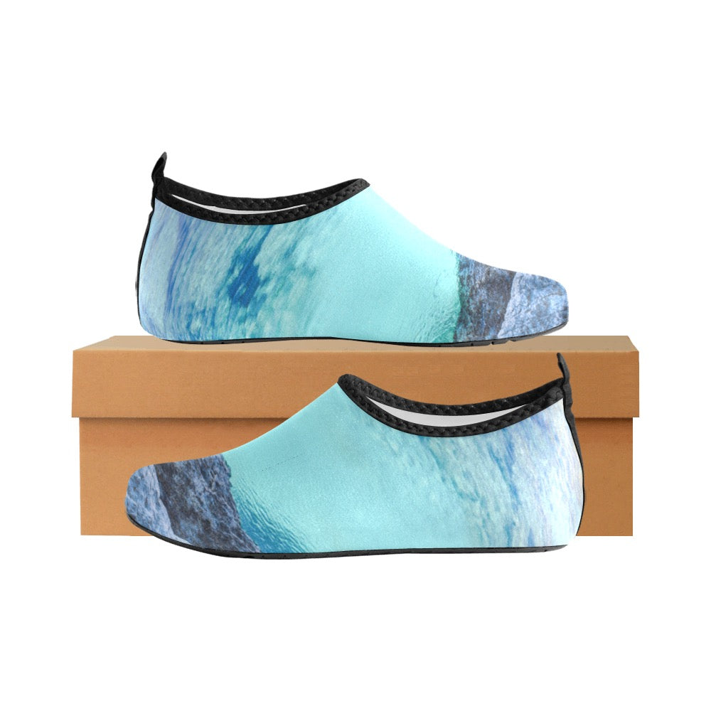 Turquoise Breeze Kids' Slip-On Water Shoes