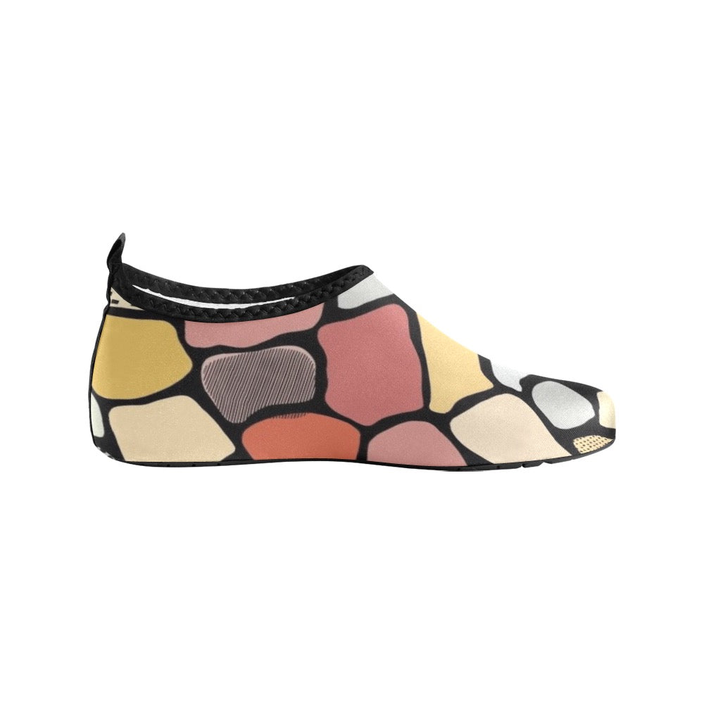 Colorful Stones Kids' Slip-On Water Shoes