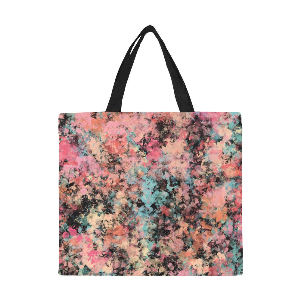 Peach Granite Tote Bag