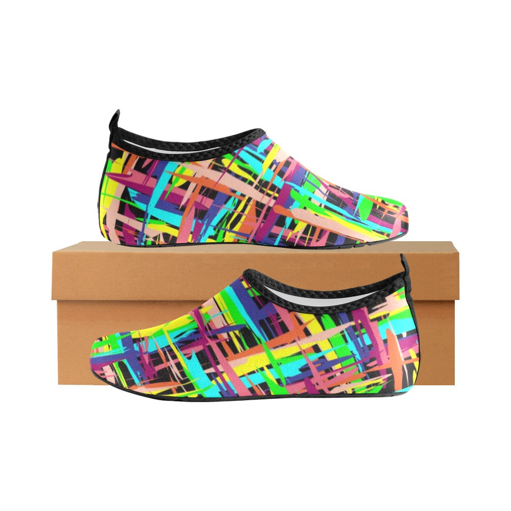 Colorful Kids' Slip-On Water Shoes