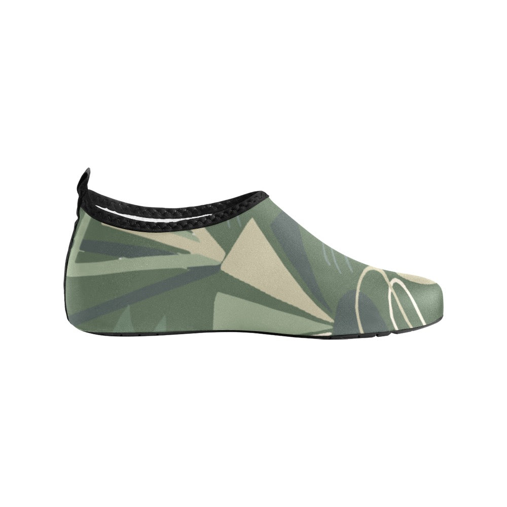 Green Angles Kids' Slip-On Water Shoes