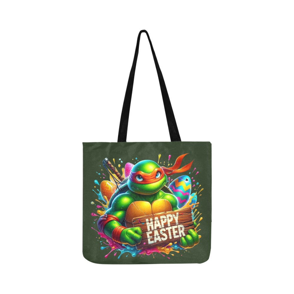 Michelangelo TMNT Easter Reusable Shopping Bag