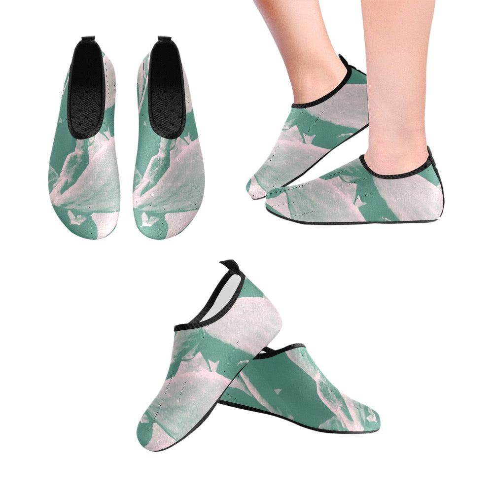 Green Paste Kids' Slip-On Water Shoes