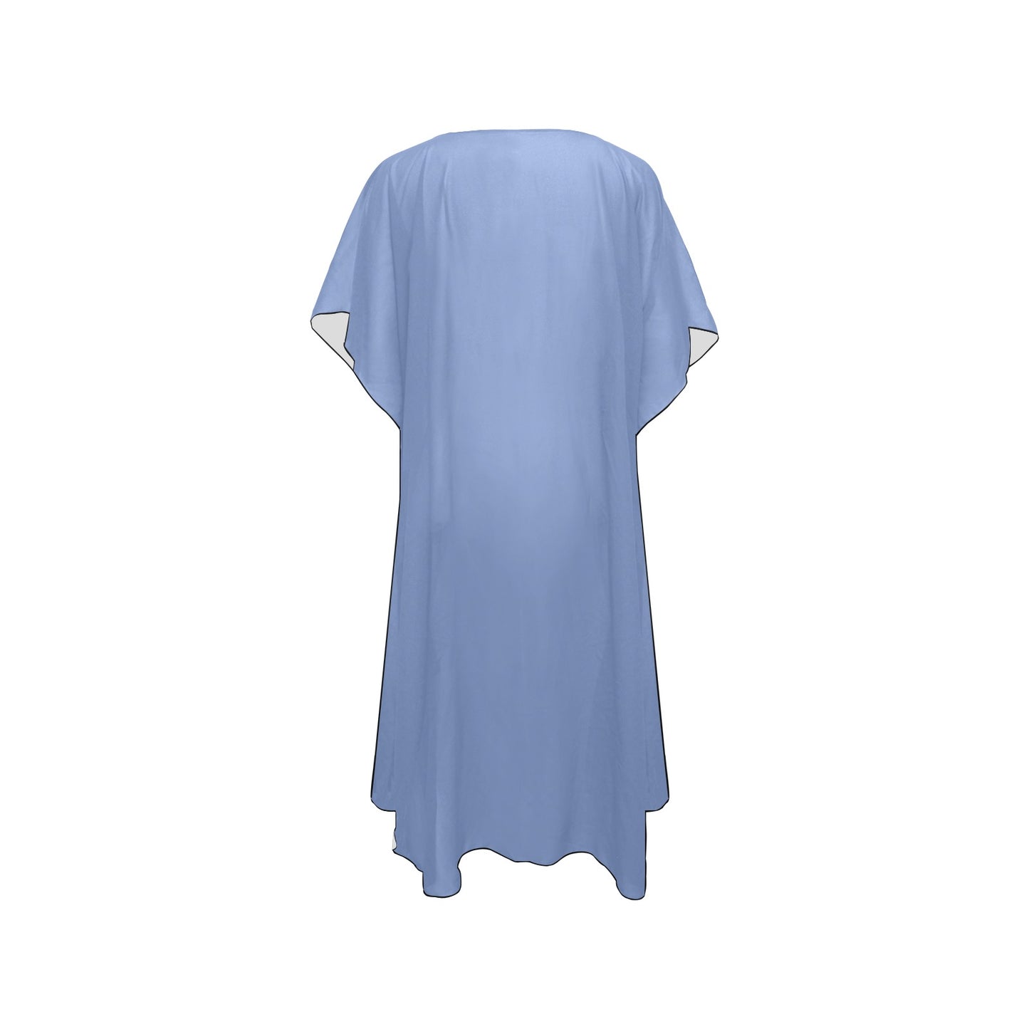 Powder Blue Chiffon Cover Ups