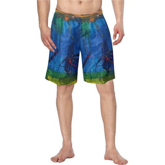 Blue Canvas Men's Swim Trunk