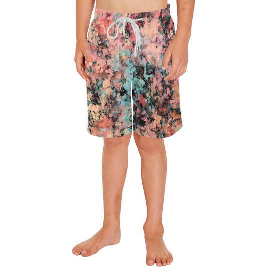 Peach Granite Boys' Casual Beach Shorts