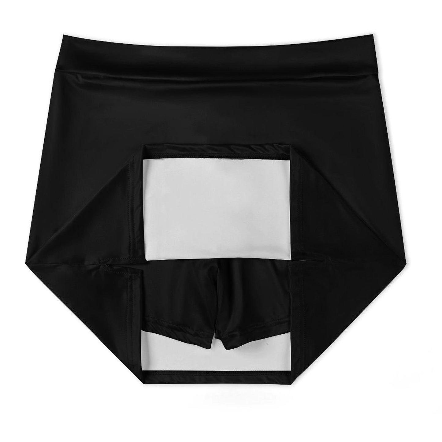 Black A-Line Skirt with Pocket