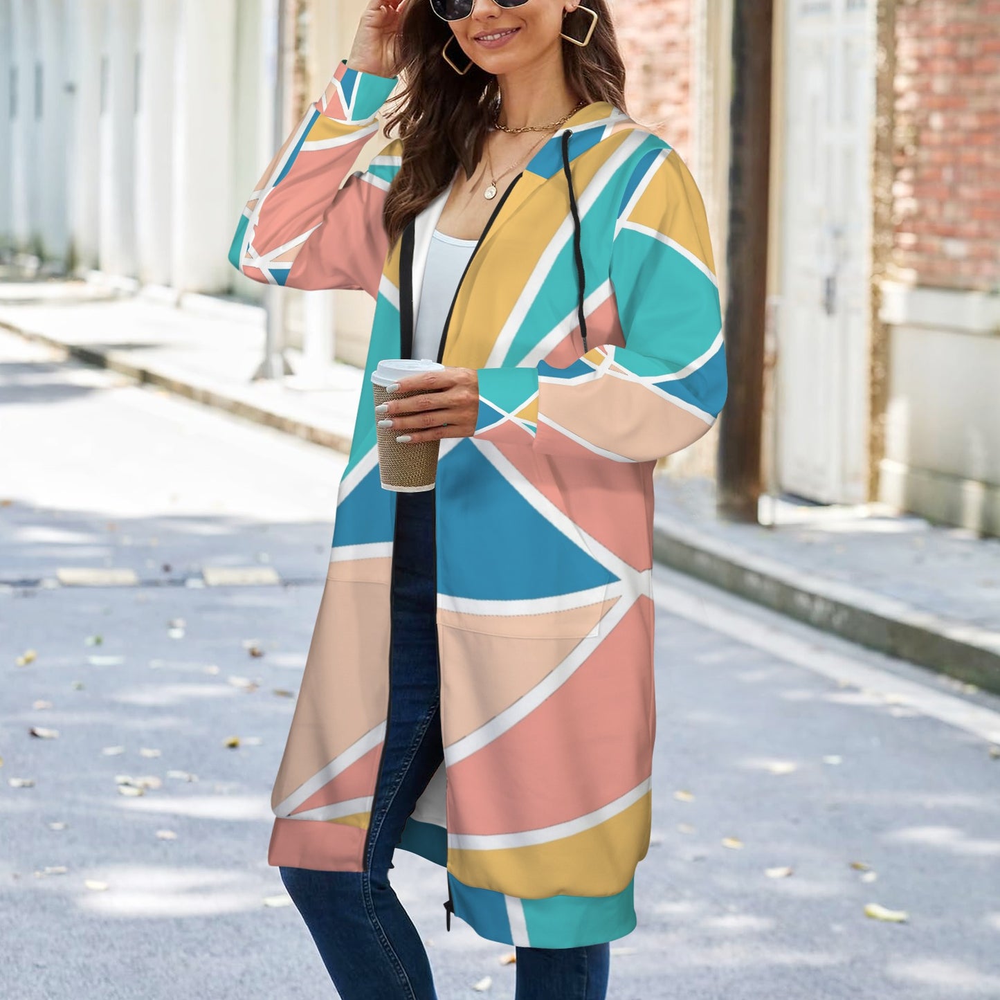 Summer Angles Women's Long Hooded Coat