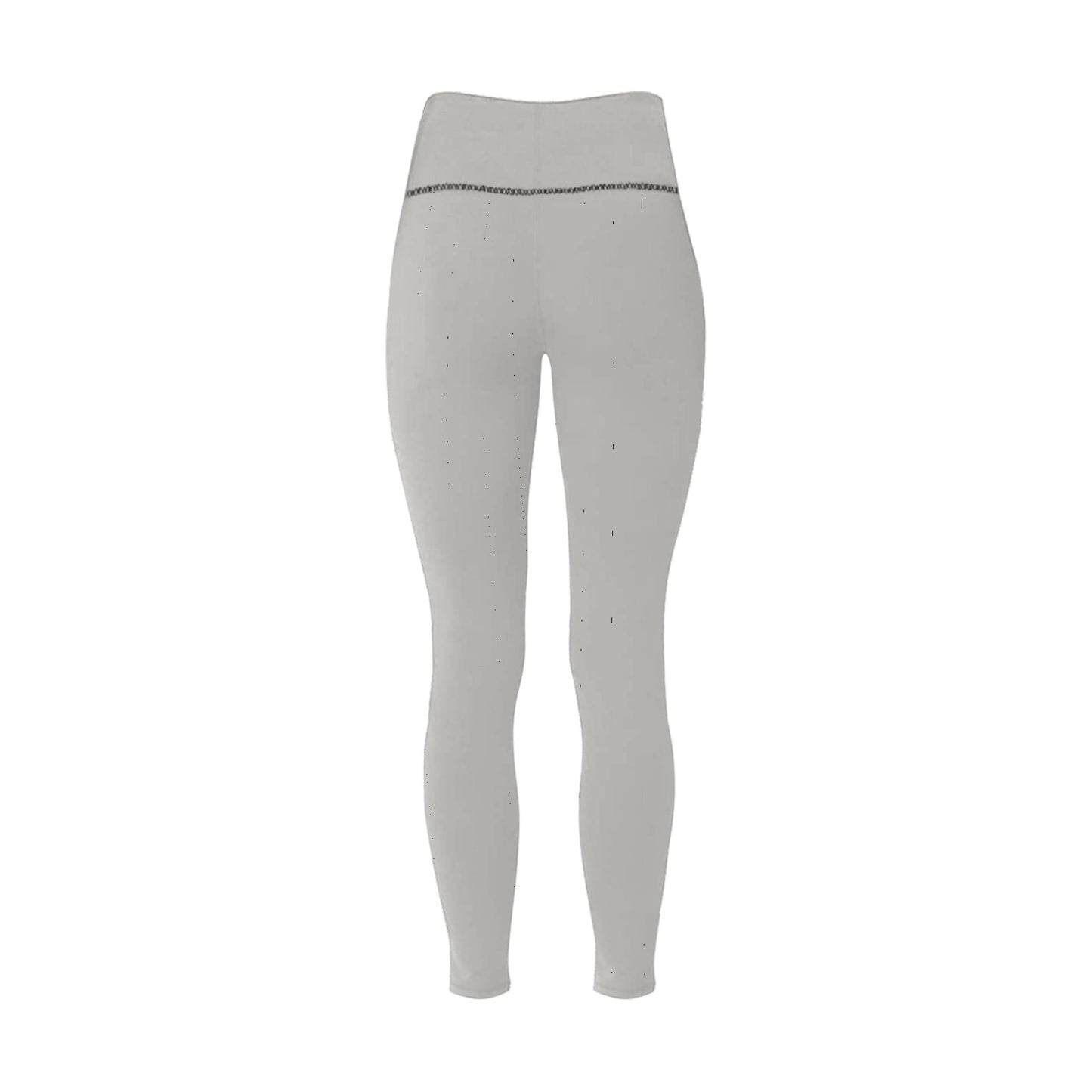 Grey High-Waisted Leggings