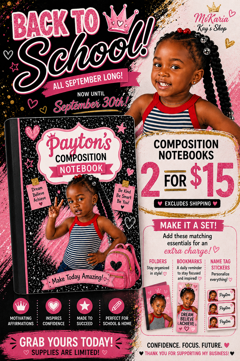 Custom Composition Notebooks