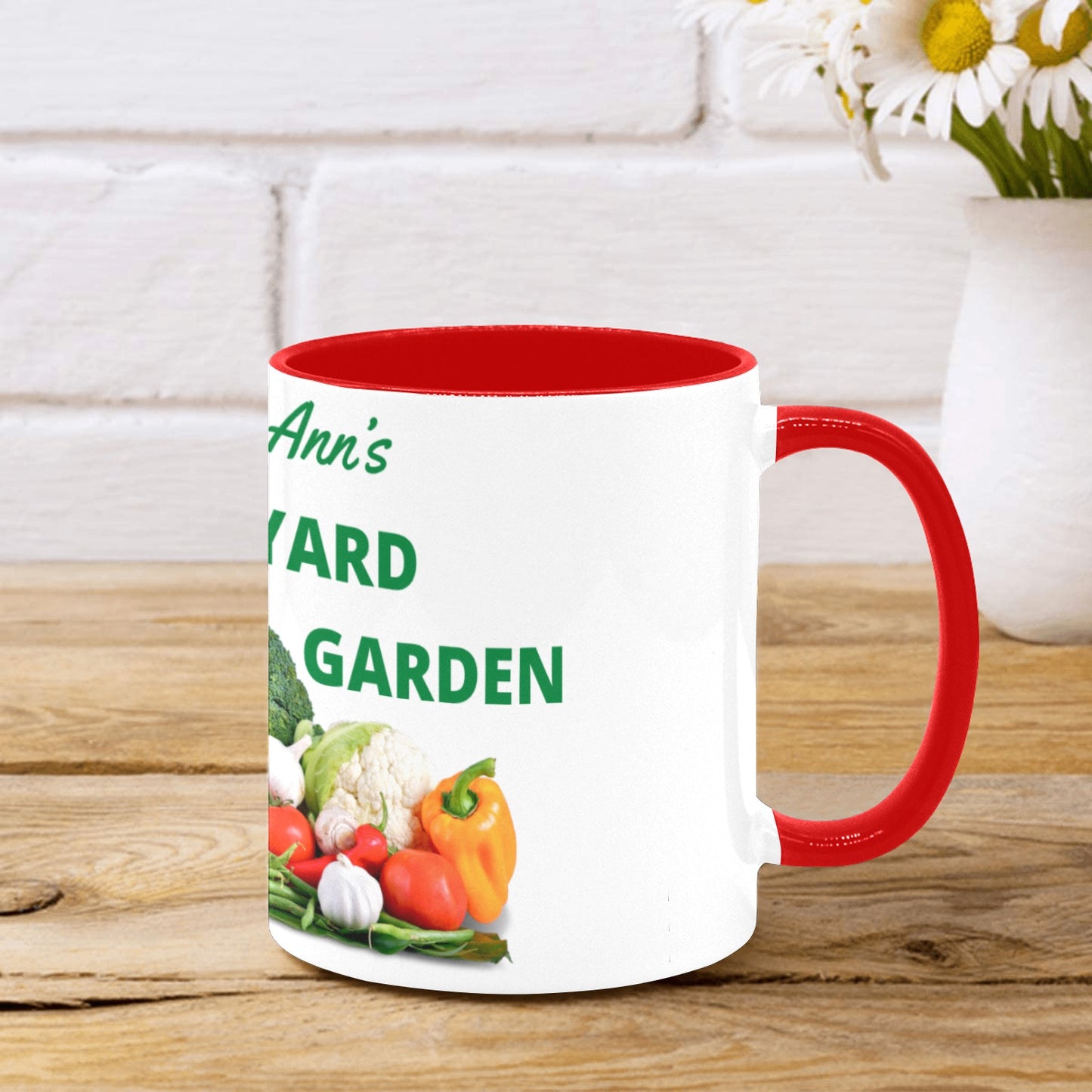 Ms. Ants Backyard Custom Inner Color Mug (11oz)