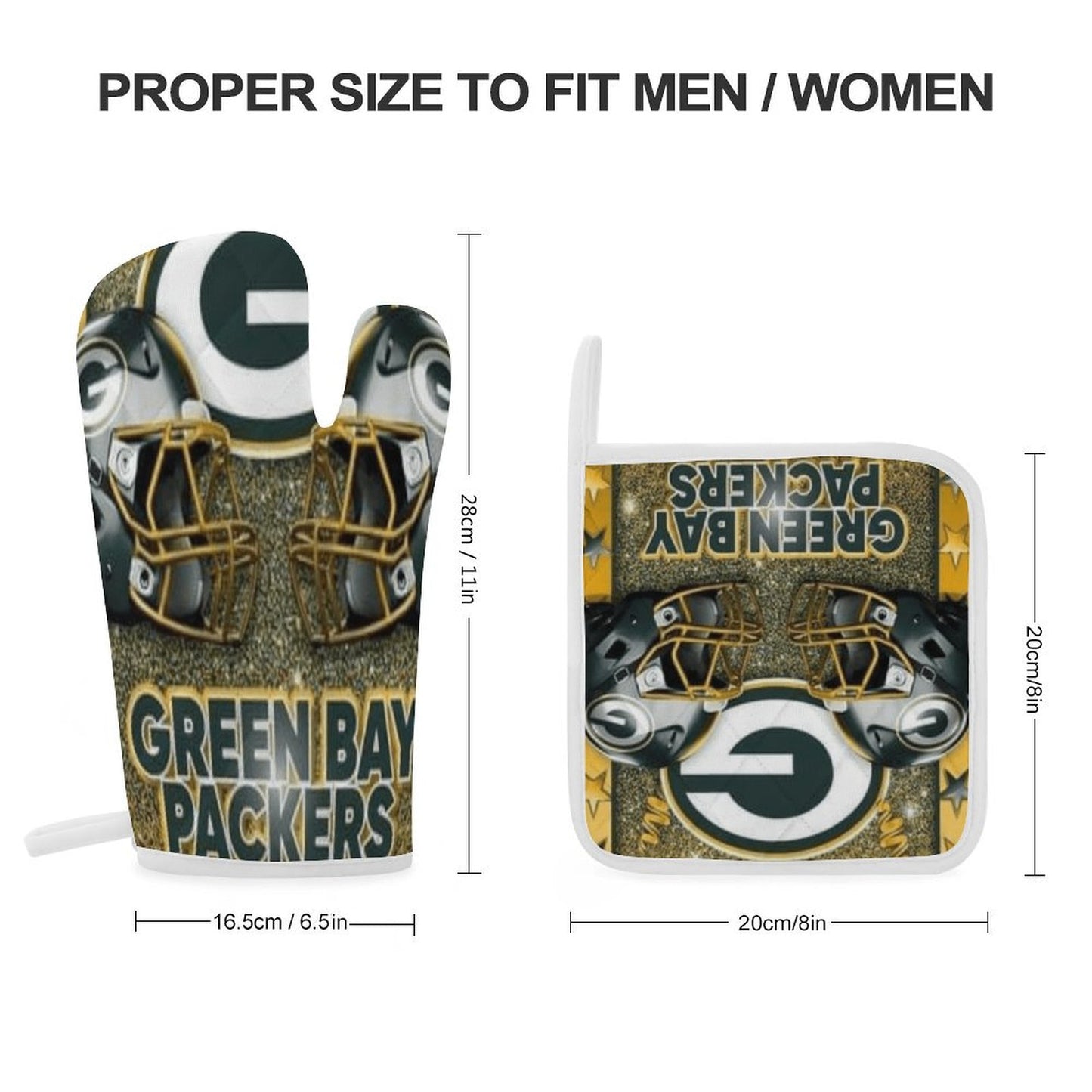 Insulation gloves  Heat Resistant Oven Mitt With Pot Holder