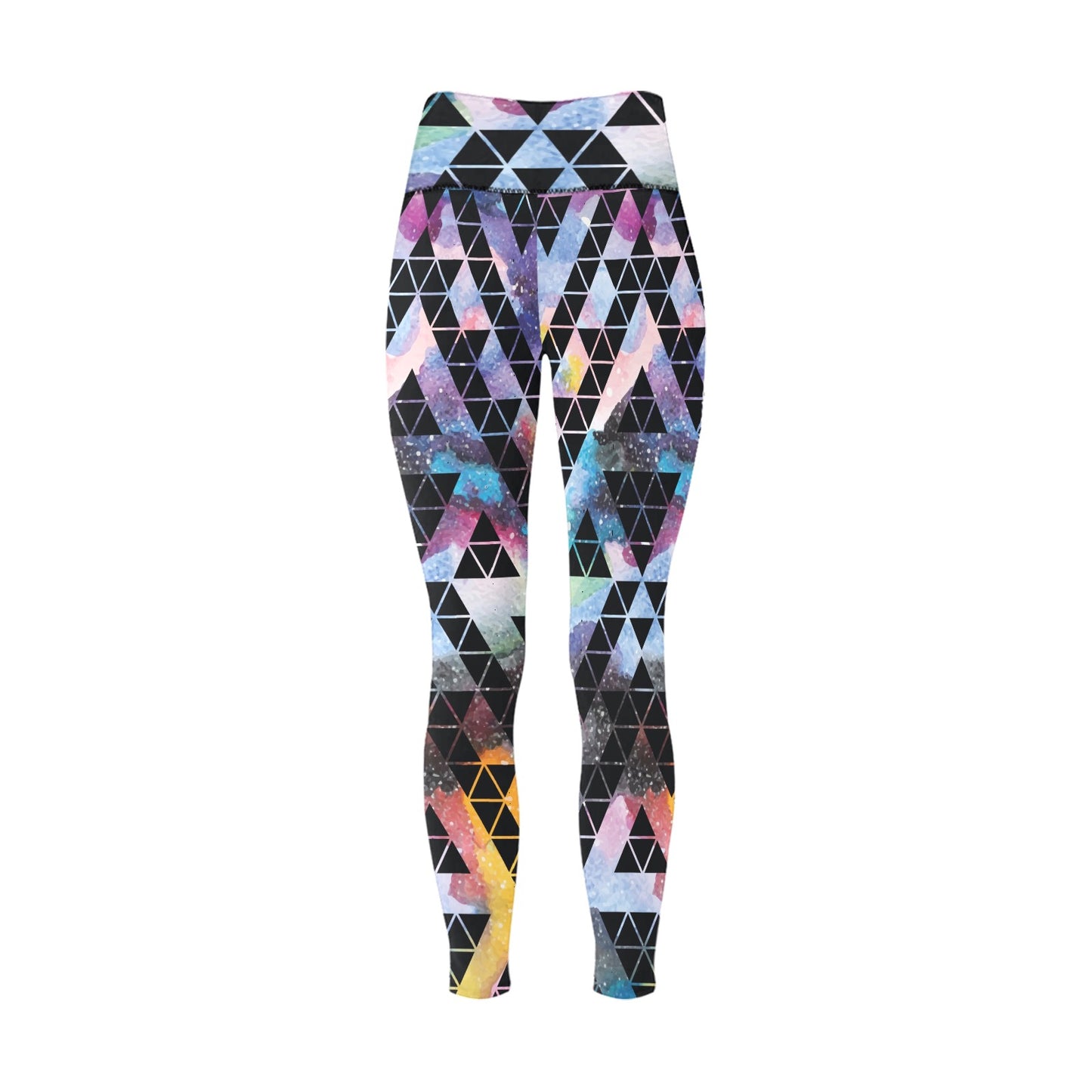 Galaxy Tribal Aztec High-Waisted Leggings