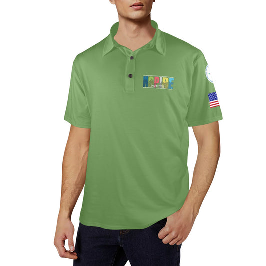 Light Green Men's Polo Shirt