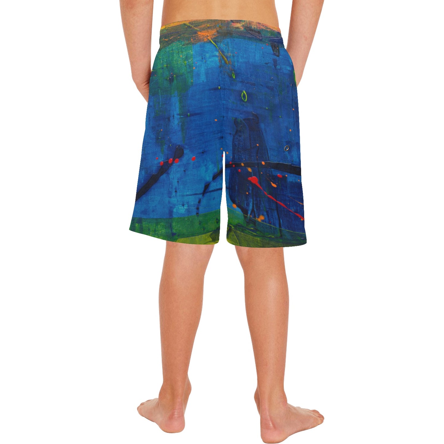 Blue Canvas Boys' Casual Beach Shorts