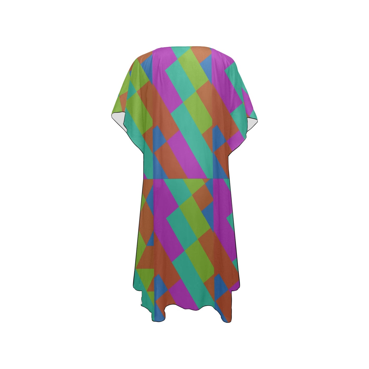 Purple Limewire Chiffon Cover Ups