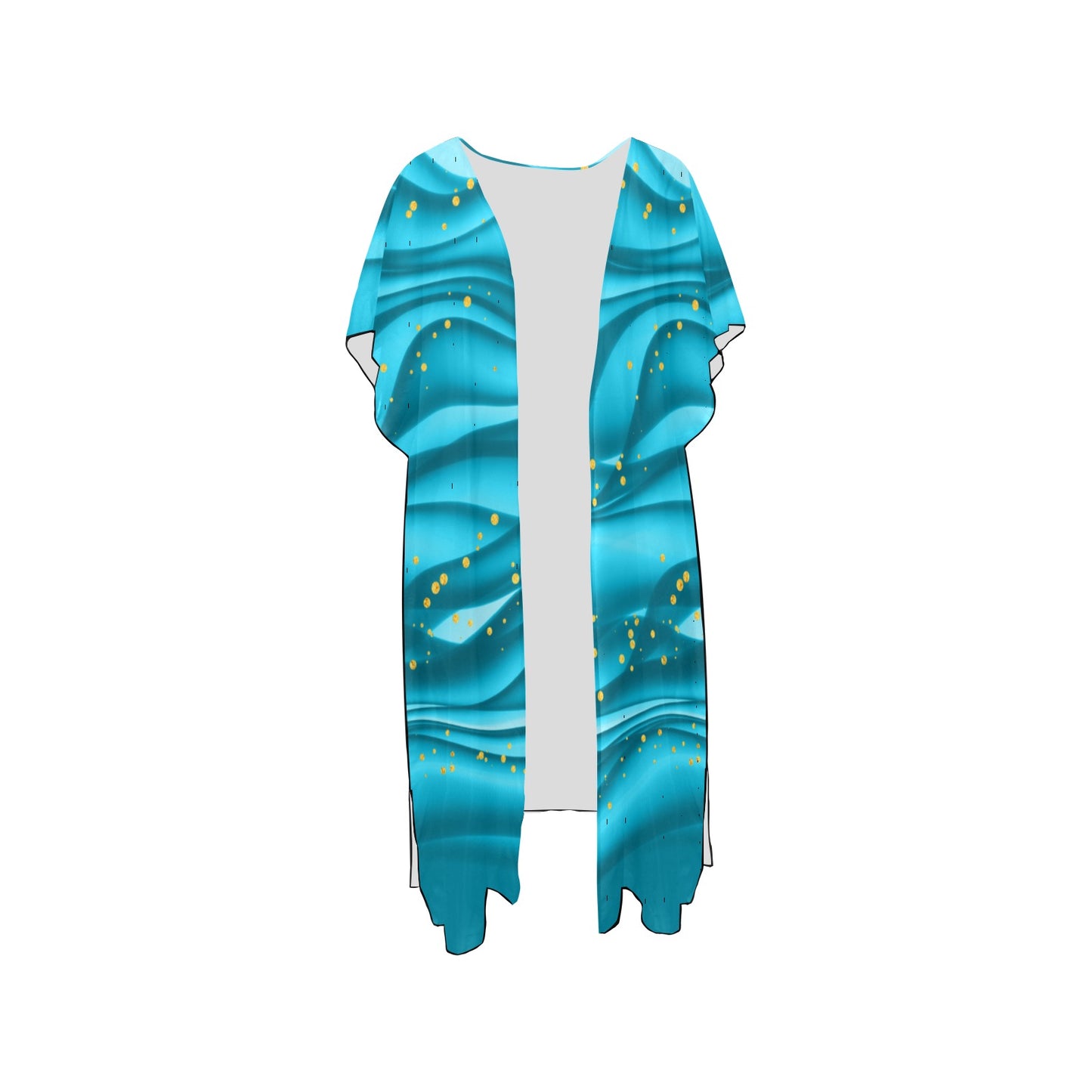 Water Waves Chiffon Cover Ups