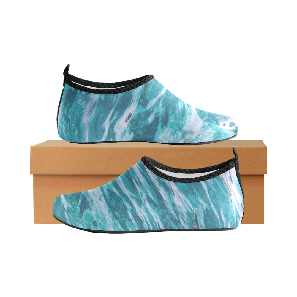 Ocean Waves Kids' Slip-On Water Shoes