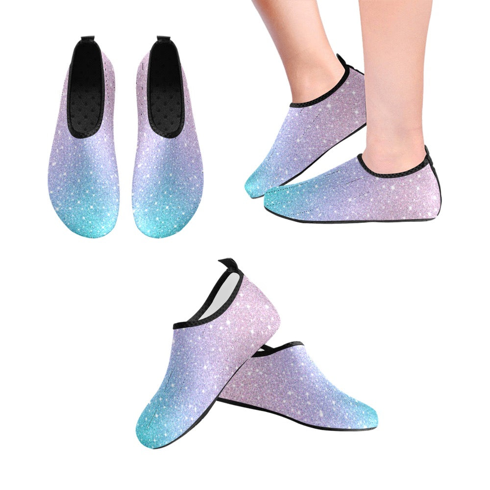 Pastel Splash Kids' Slip-On Water Shoes