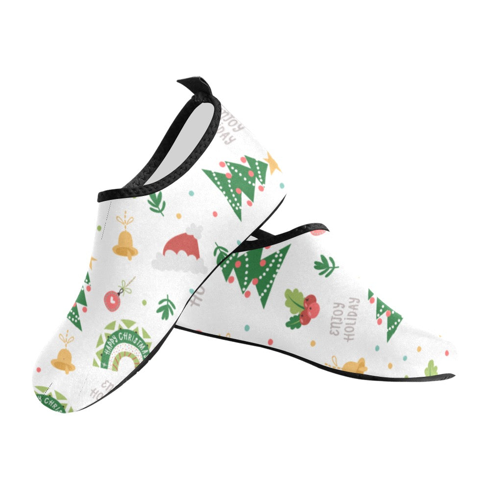 Christmas Time Kids' Slip-On Water Shoes