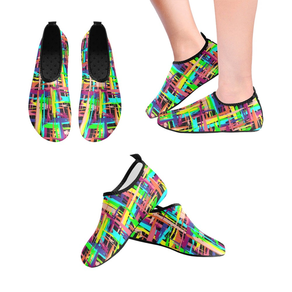 Colorful Kids' Slip-On Water Shoes