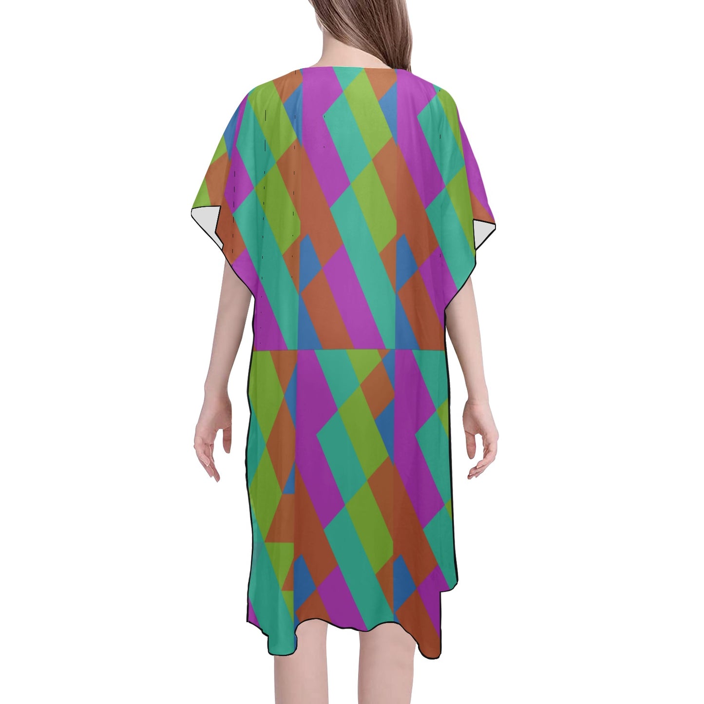 Purple Limewire Chiffon Cover Ups