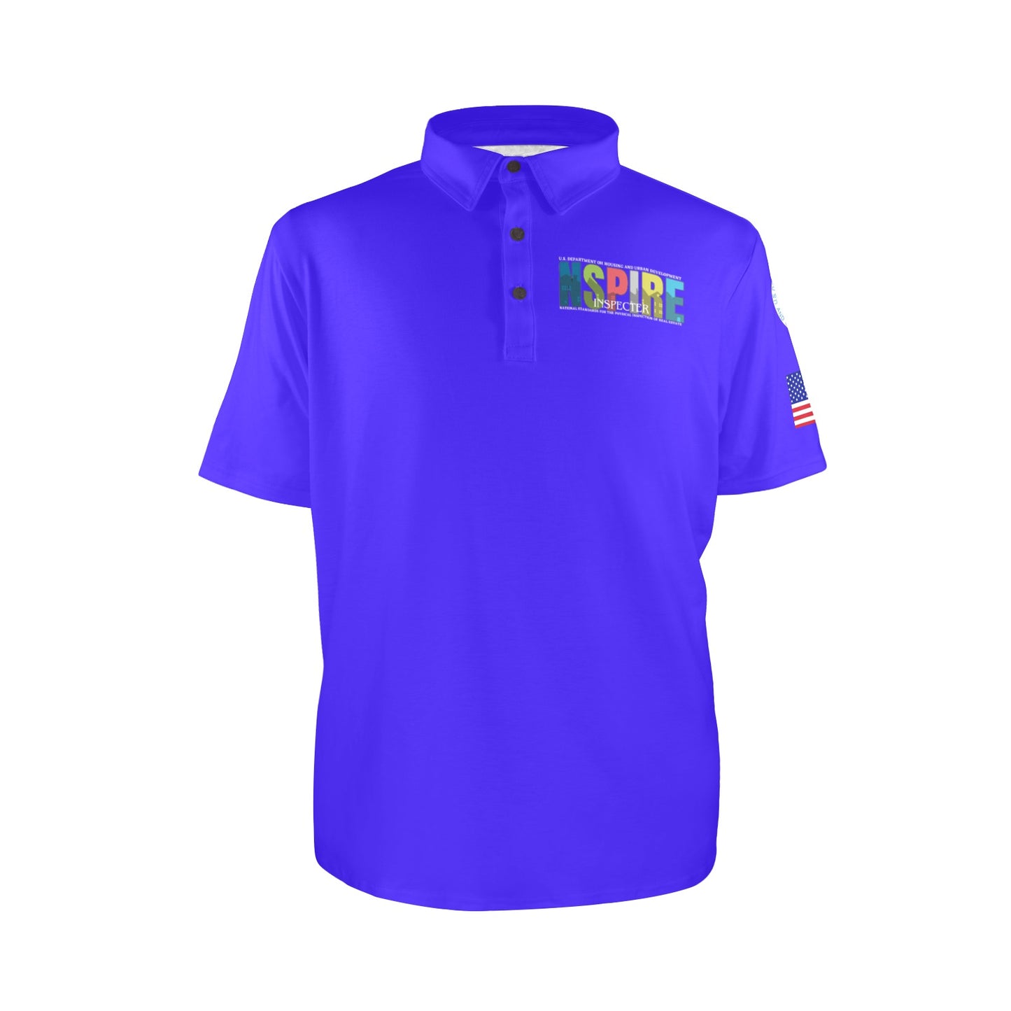 Royal Blue Men's Polo Shirt