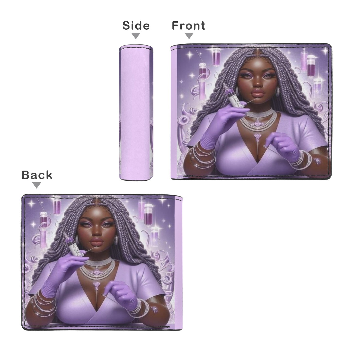 Phlebotomist Bifold Wallet with Multi Slots