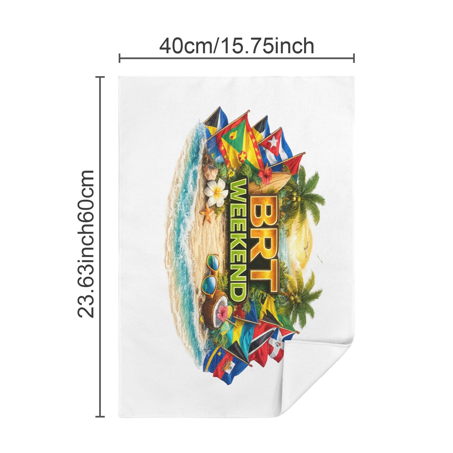 CARIBBEAN VIBES Towel