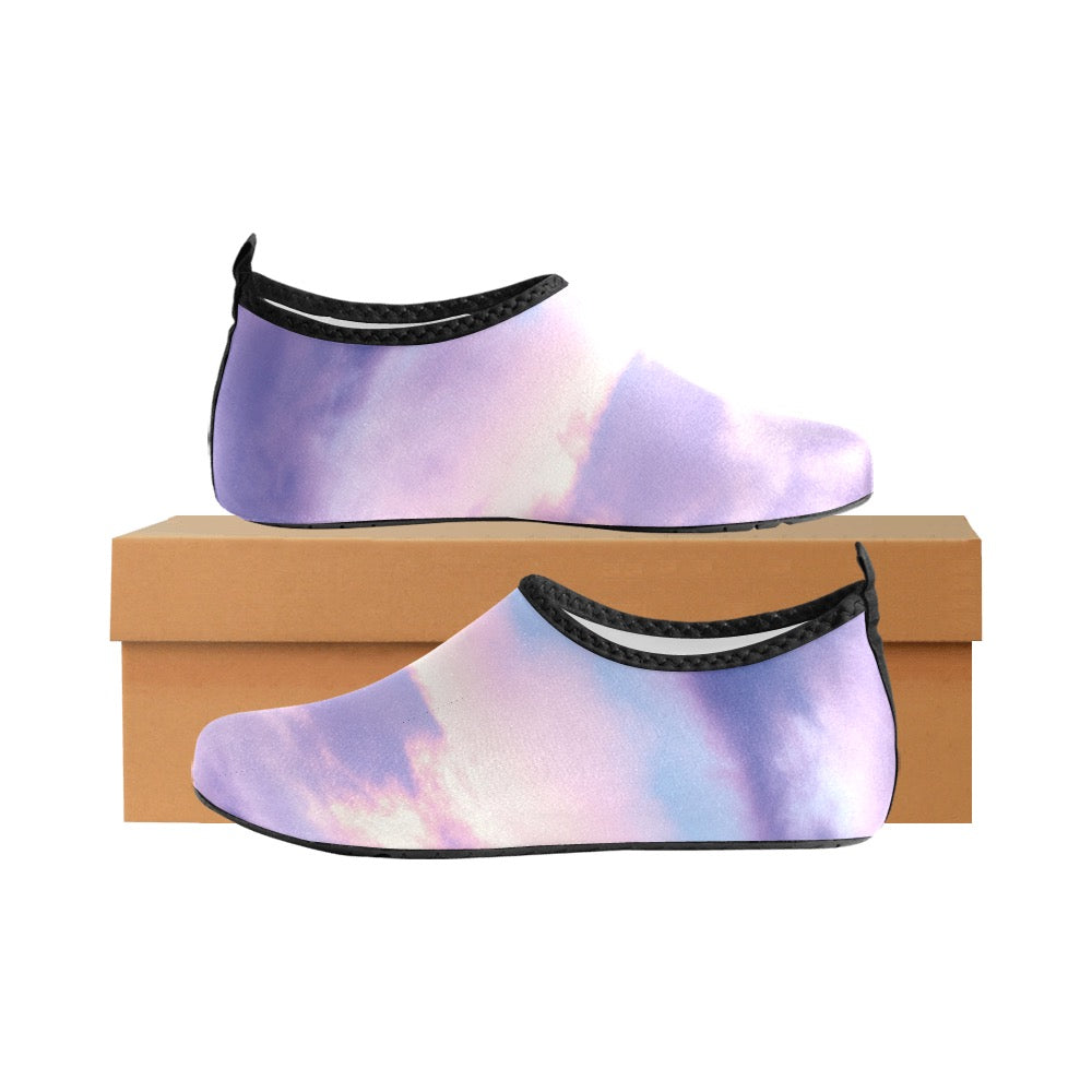 Pastel Skies Kids' Slip-On Water Shoes