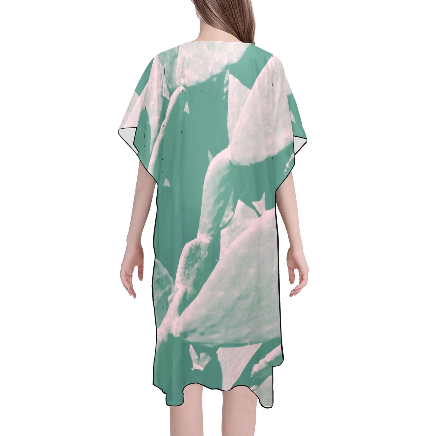 Green Paste Chiffon Cover Ups