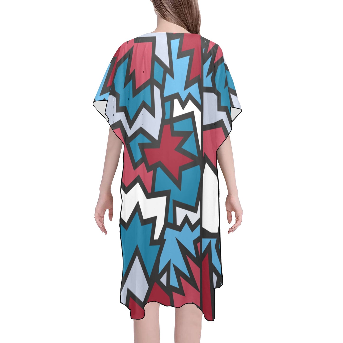 American Zigzag Chiffon Cover Ups