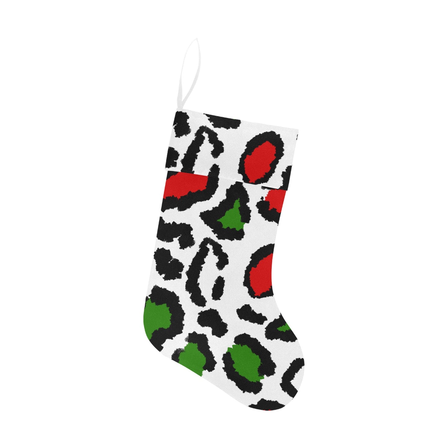 Christmas Cheetah Christmas Stocking