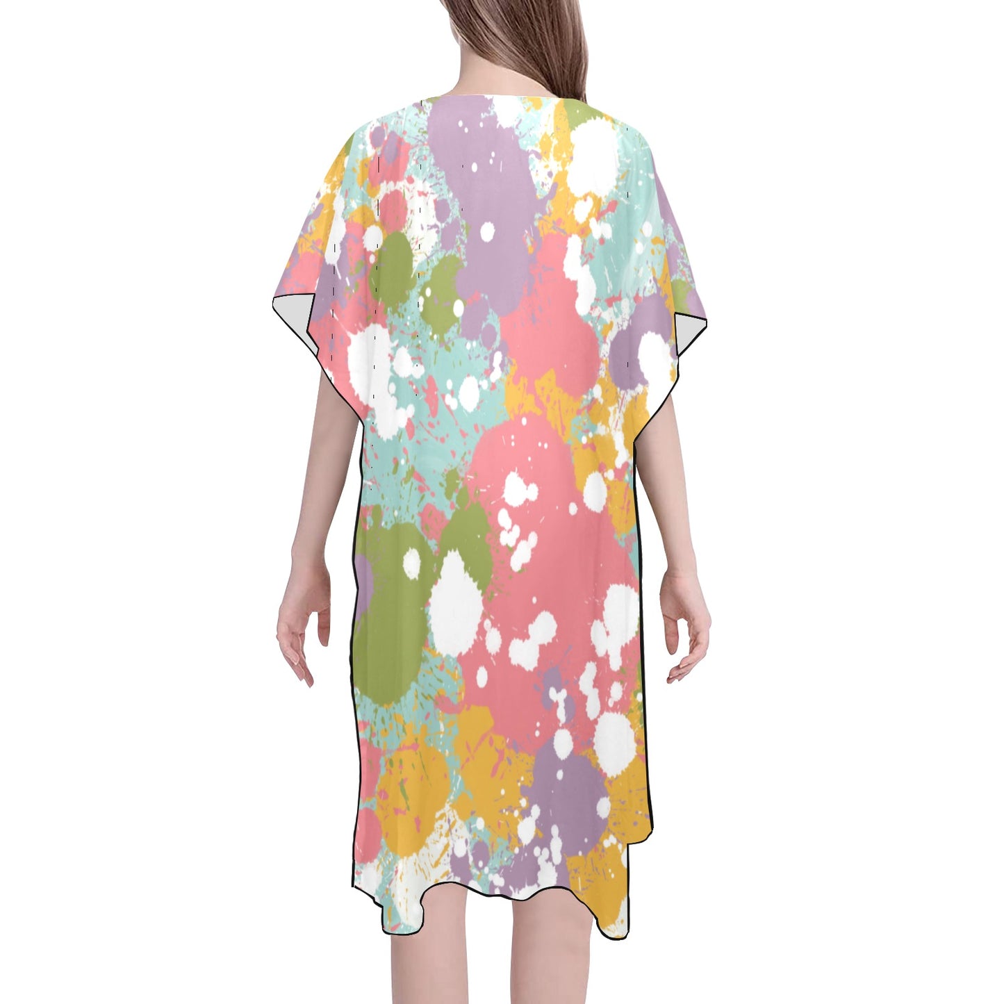 Color Splash Chiffon Cover Ups