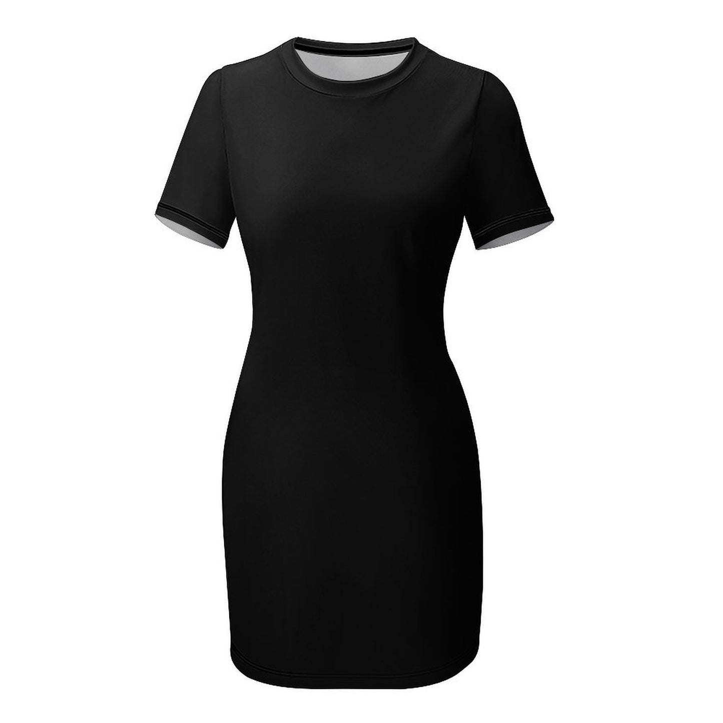 Black Short Sleeve Dress