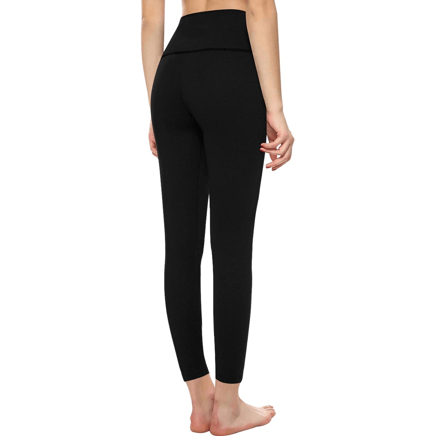 Black High-Waisted Leggings