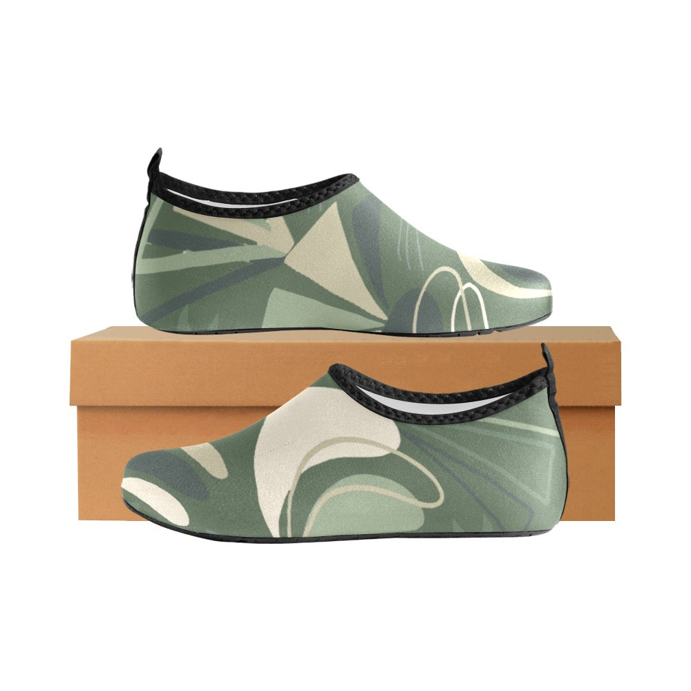 Green Angles Kids' Slip-On Water Shoes