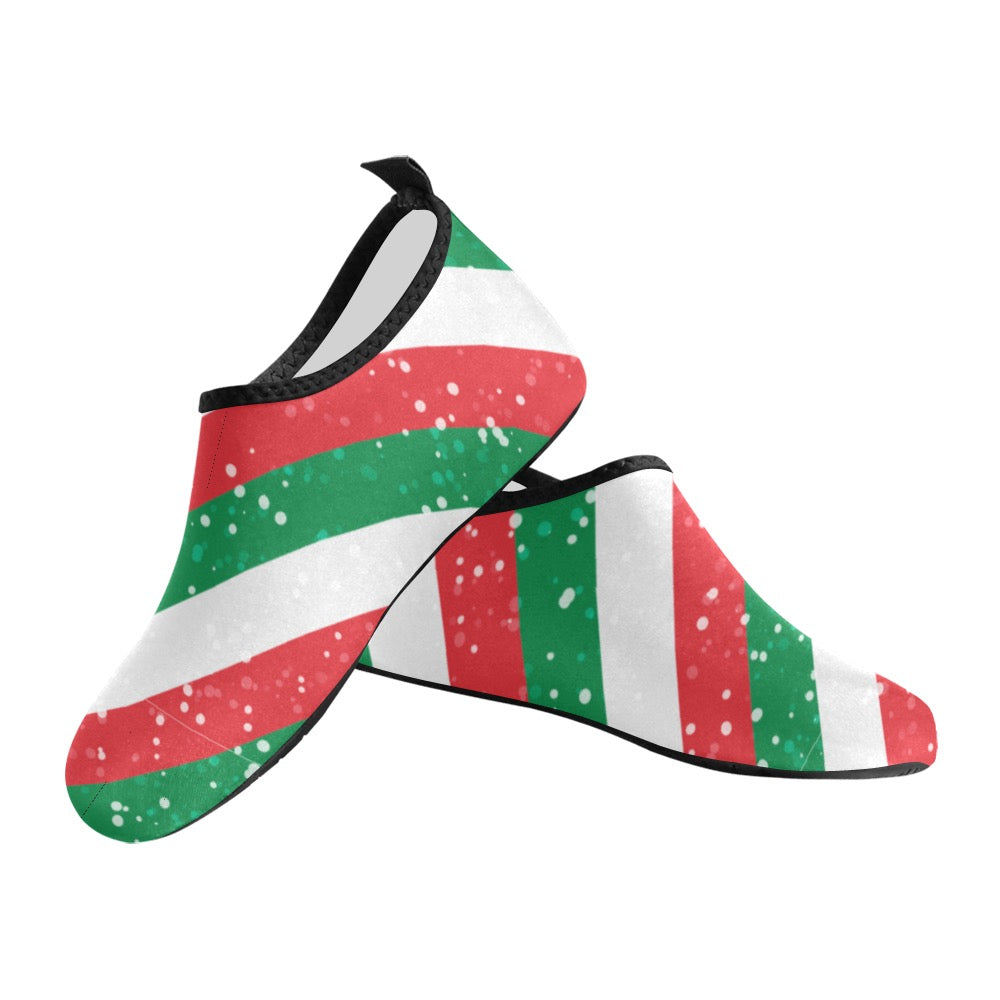 Candy cane Kids' Slip-On Water Shoes