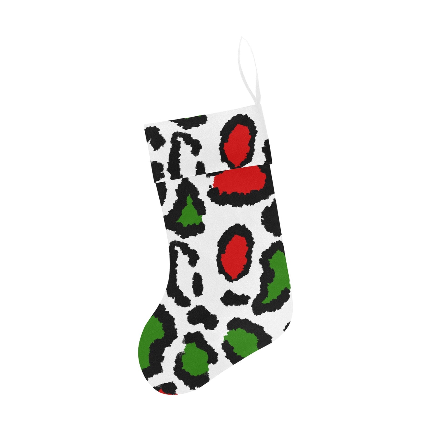 Christmas Cheetah Christmas Stocking