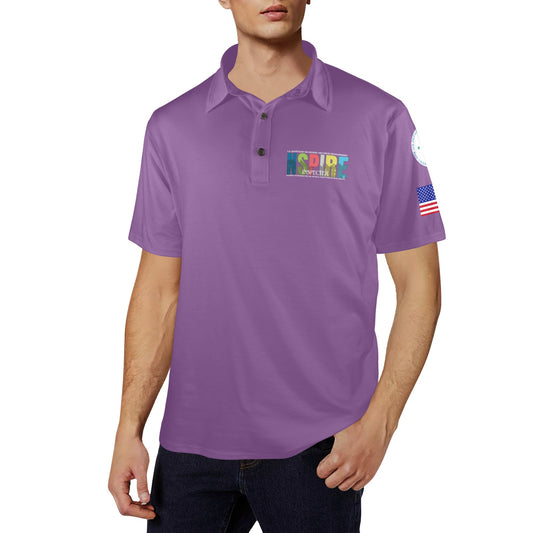 Purple Men's Polo Shirt
