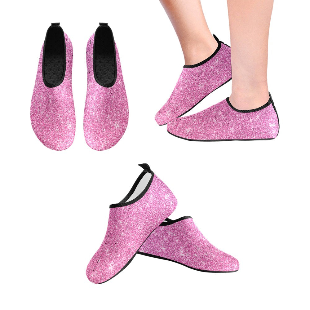 Pink Splash Kids' Slip-On Water Shoes