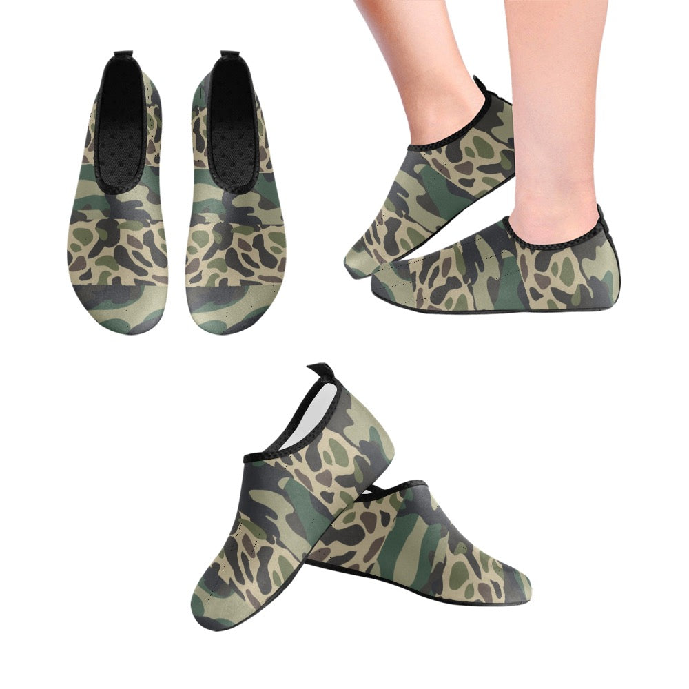 Army Fatigues Kids' Slip-On Water Shoes